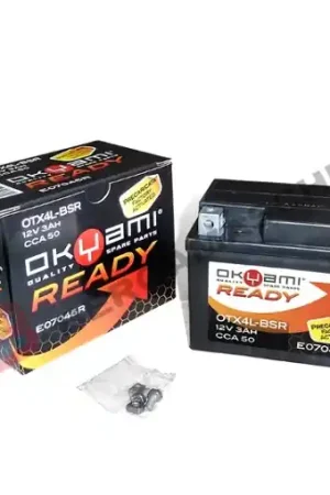 BATTERIA OTX4L-BSR PRECARICATA SIGILLATA AL GEL YAMAHAAEROX 50, APRILIA SR 50 Compra Oggi Stesso
